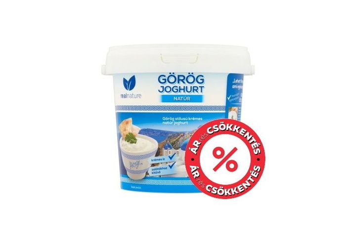 Real Nature Görög joghurt natúr 1 kg