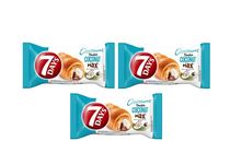 3x 7days Double Coconut Max Croissant Kakaós Töltelékkel és Kókuszos Töltelékkel 80 G
