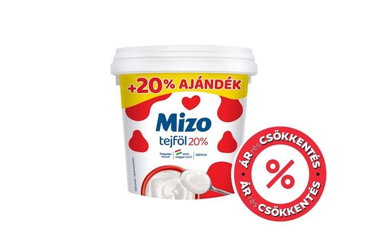Mizo Sour Cream 20% 960 g
