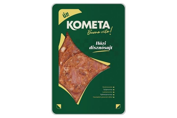 Kometa szeletelt házi disznósajt 125 g