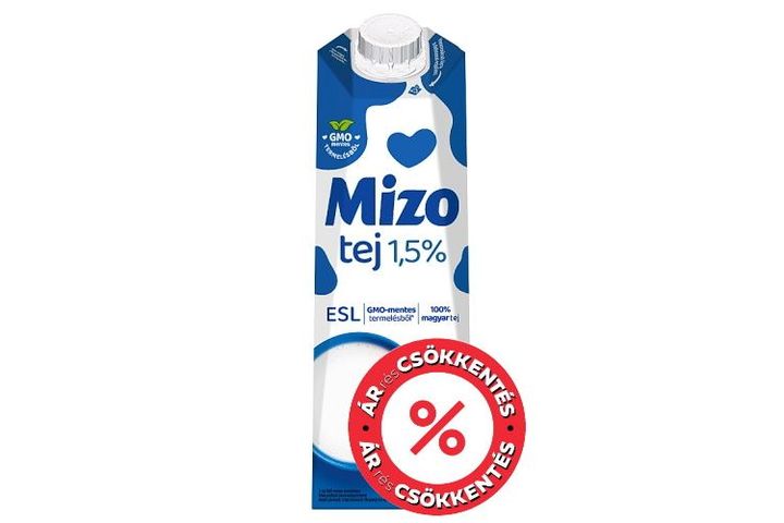 Mizo ESL Low Fat Milk 1,5% 1 l