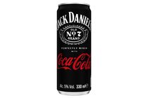 Jack Daniel's Tenessee Whiskey Mixed With Coca-Cola 5% 330 ml