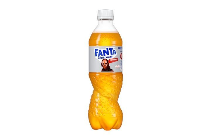 Fanta zéró cukor energiamentes narancsízű szénsavas üdítőital édesítőszerekkel 500 ml