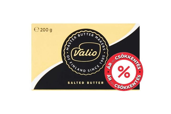Valio enyhén sózott finn vaj 200 g