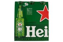 Heineken minőségi világos sör 5% 6 x 25 cl