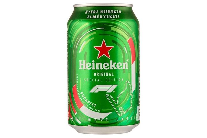 Heineken Original minőségi világos sör 5% 0,33 l
