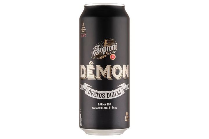 Soproni Óvatos Duhaj Démon Brown Beer with Caramel Malt 5,2% 500 ml