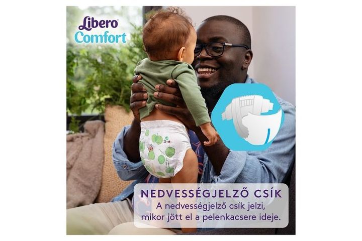 Libero Comfort Nappies, Size 3, 5-9 kg 3 x 58 pcs