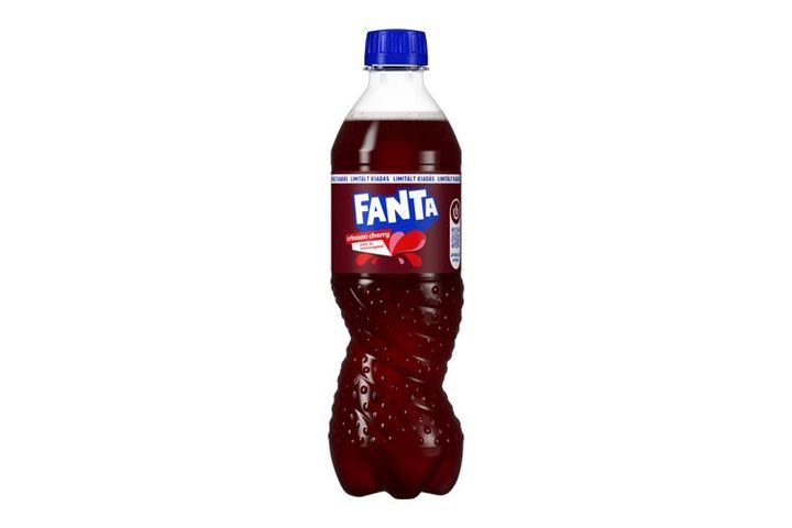 Fanta energiaszegény alma- és cseresznyeízű szénsavas üdítőital cukorral és édesítőszerekkel 500 ml
