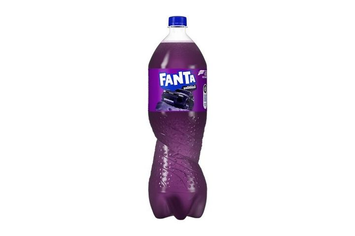 Fanta Grape-Flavored Carbonated Soft Drink with Sugar and Sweeteners 1,75 l
