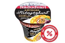 Nádudvari élőflórás réteges krémjoghurt mangó-maracujával 180 g