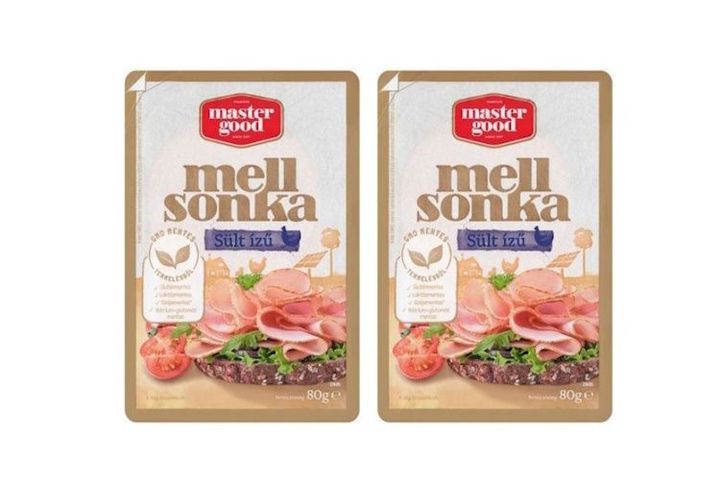 2x Master Good szeletelt, sültízű csirkemell sonka 80 g