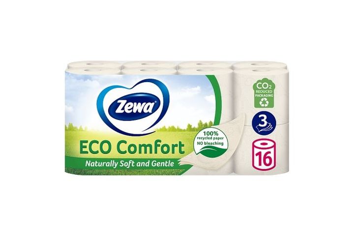 Zewa Eco Comfort 3 rétegű toalettpapír 16 tekercs