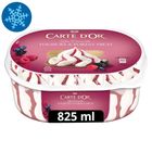 Carte D'Or joghurtos jégkrém erdei gyümölcsös szósszal és cukrozott erdei gyümölcs darabokkal 825 ml