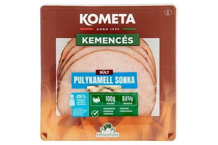 Kometa Kemencés szeletelt sült pulykamellsonka 90 g