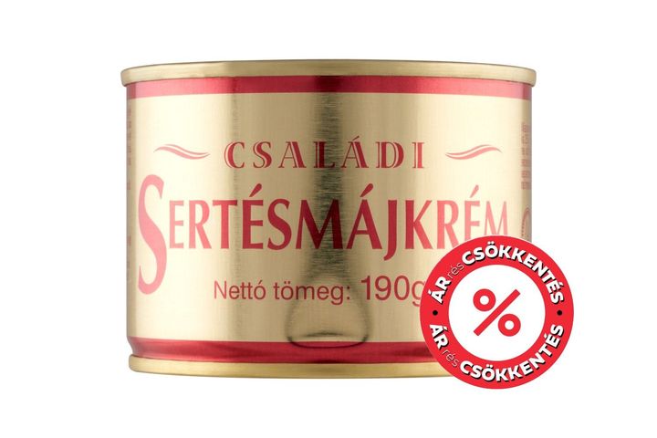 Családi sertésmájkrém 190 g