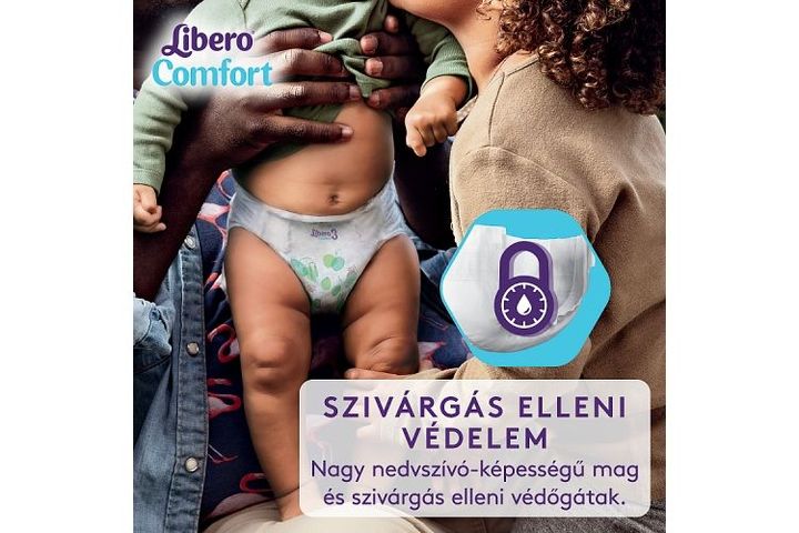 Libero Comfort Disposable Diapers, Size 4, 7-11 kg, 50 pcs