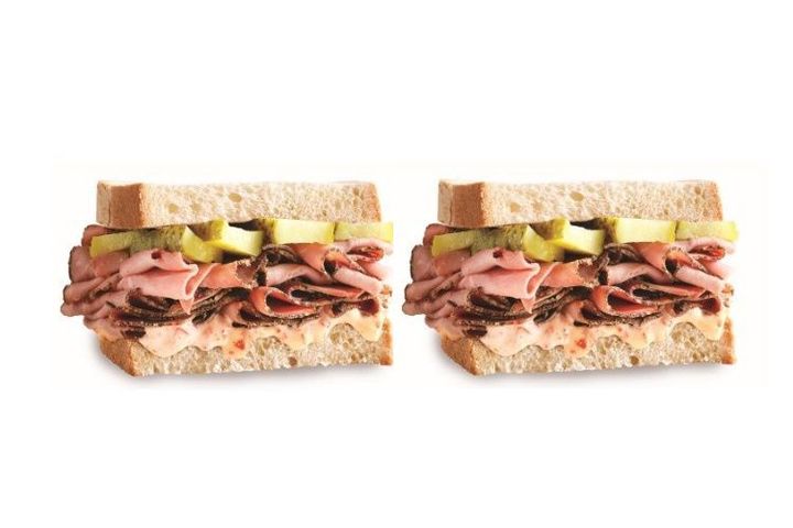 2x Pastrami sandwich 190 g