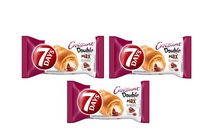 3x 7days Double Max Croissant Vaníliaízű Töltelékekkel és Meggyes Töltelékekkel 80 G