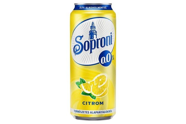 Sopron Lemon Non-Alcoholic Beer Drink 0,0% 500 ml