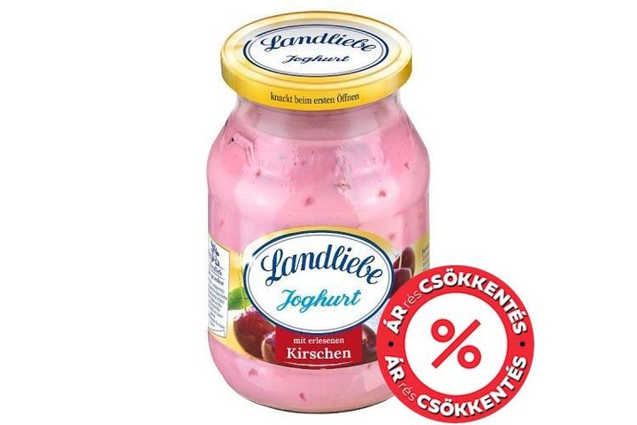 Landliebe joghurt cseresznye készítménnyel 500 g