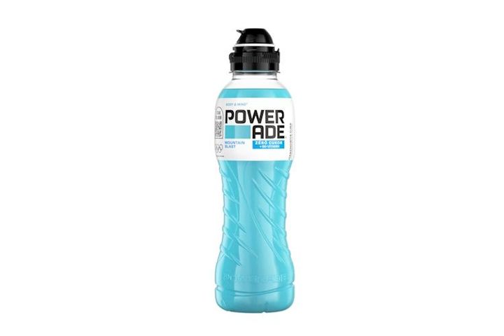Powerade Mountain Blast zéró cukor vegyes bogyósgyümölcs ízű energiamentes ital 500 ml