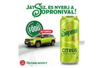 Soproni Citrus Unfiltered Lager Flavored Beer 4% 500 ml