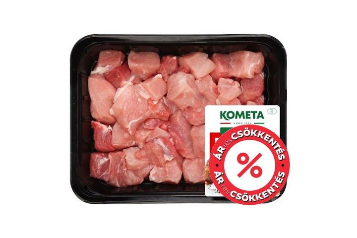 Kometa Friss Prímhús kockázott sertéscomb egalizált védőgázas csomagolásban 500 g