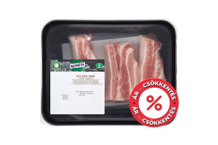 Kometa Friss Prímhús darabolt sertésoldalas 500 g