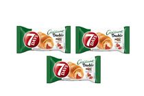 3x 7DAYS Double Max croissant vaníliaízű töltelékkel és epres töltelékkel 80 g