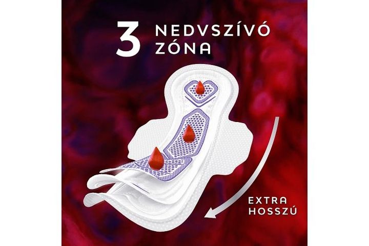 Libresse Ultra Large+ Goodnight szárnyas egészségügyi betét, éjszakai használatra 2 x 8 db