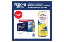 Peroni Nastro Azzurro Limone di Sicilia alkoholmentes sör és citrom ízű ital keveréke 0,0% 0,5 l
