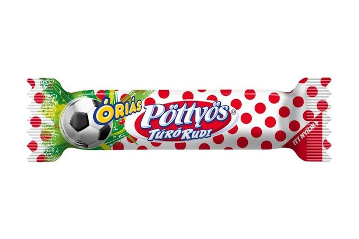 Pöttyös Óriás Túró Rudi Unflavoured Cottage Cheese Dessert with Cocoa Coating 51 g