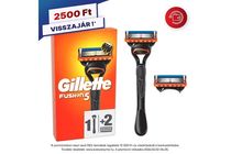Gillette Fusion5 Razor For Men, 1 Gillette Razor,  2 Razor Blade Refills