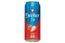 Dreher 24 Strawberry Alcohol-Free Lager Beer and Strawberry Flavoured Drink Mix 0,0% 0,5 l
