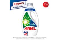 Ariel Folyékony Mosószer, 40 Mosáshoz, Mountain Spring