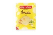 Kasekönig gouda szeletelt sajt 125 g
