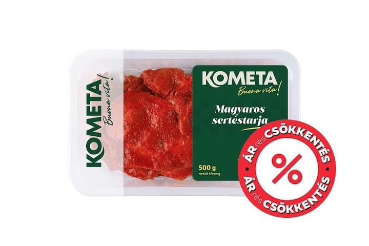 Kometa szeletelt magyaros gyorspácolt sertéstarja 500 g