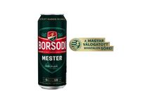 Borsodi Mester minőségi világos sör 5% 0,5 l