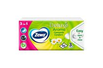 Zewa Deluxe Camomile Comfort illatosított papír zsebkendő 3 rétegű 90 db