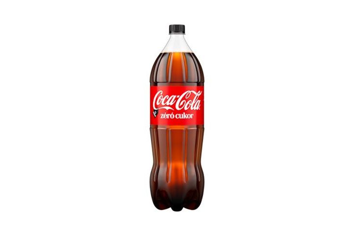 Coca-Cola Zéro colaízű energiamentes szénsavas üdítőital édesítőszerekkel 2,25 l