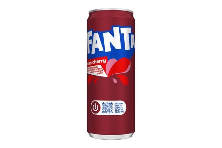 Fanta energiaszegény alma- és cseresznyeízű szénsavas üdítőital cukorral és édesítőszerekkel 330 ml