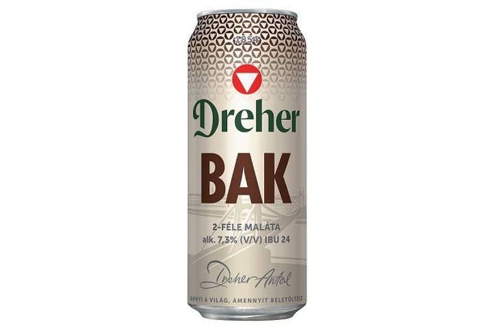 Dreher Bak minőségi barna sör 7,3% 0,5 l