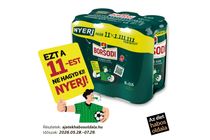 Borsodi világos sör 4,5% 6 x 0,5 l