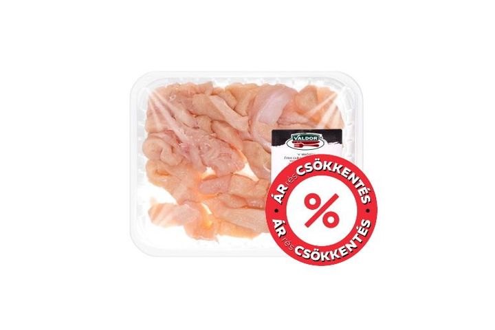 Valdor "A" minőségű friss csíkozott csirkemellfilé 500 g