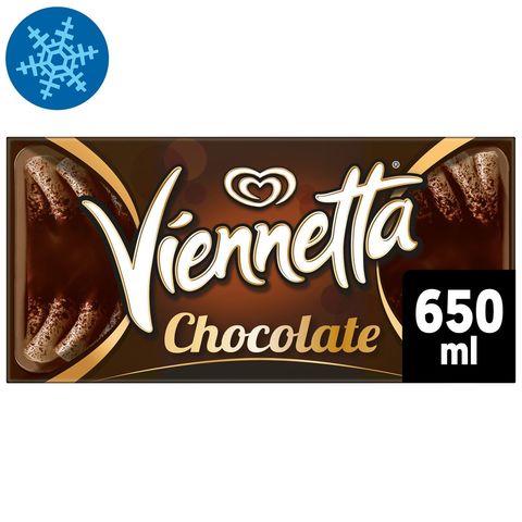 Viennetta kakaós és fehércsokoládés jégkrém kakaós bevonó rétegekkel 650 ml