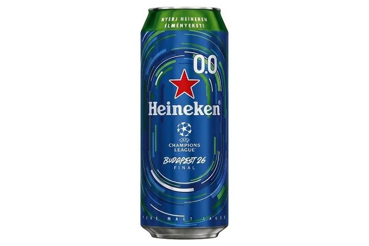 Heineken alkoholmentes világos sör 0,5 l doboz