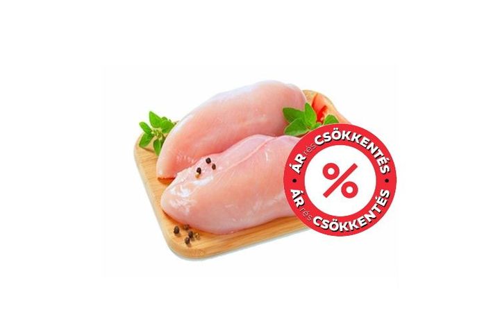 "A" minőségű friss csirkemellfilé 1000 g