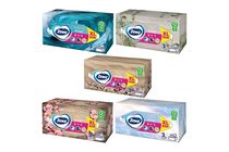 Zewa Deluxe Design illatmentes dobozos papír zsebkendő 3 rétegű 150 db