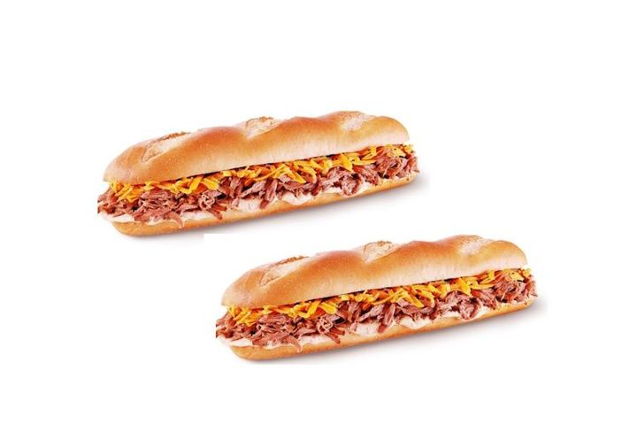 2x Crocodille Deli Pulled Pork Baguette | 210 g